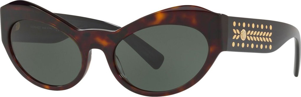 Versace Studded Acetate Butterfly Sunglasses