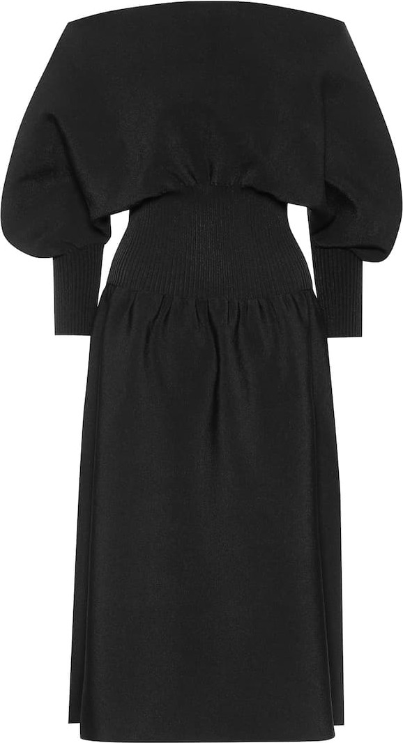 Bottega Veneta Stretch-knit midi dress