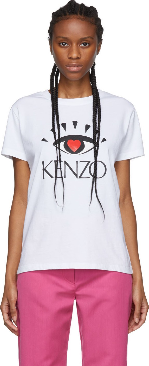 KENZO White Limited Edition Cupid T-Shirt