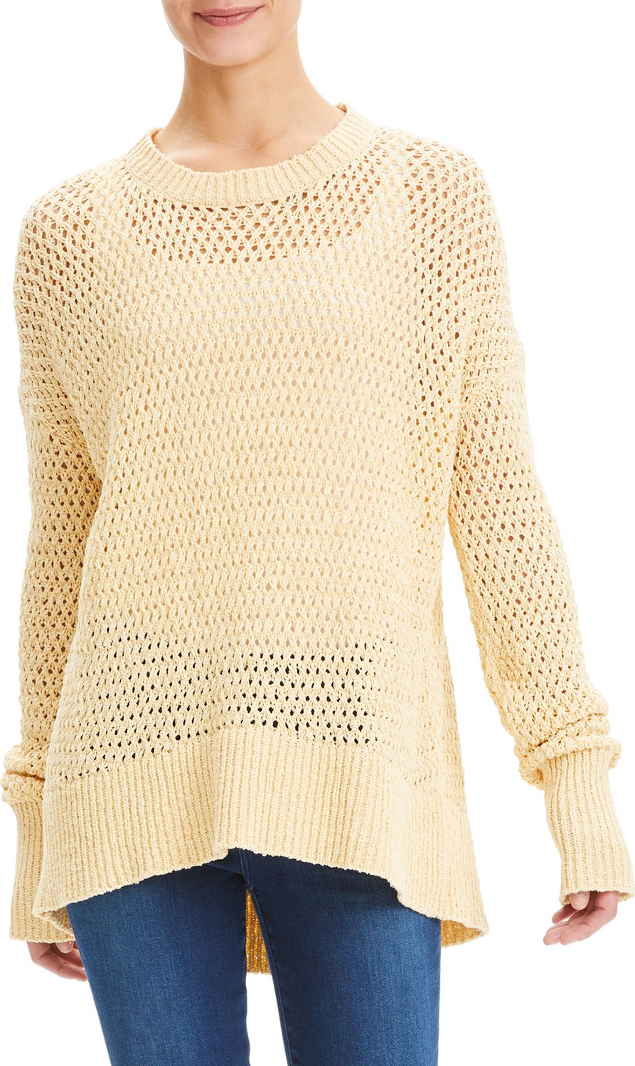 Theory Karenia Sugahero High-Low Sweater