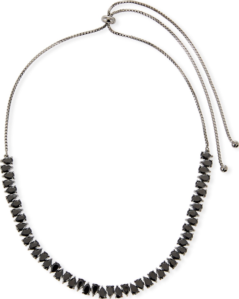 Fallon Monarch Jagged Edge Crystal Choker Necklace