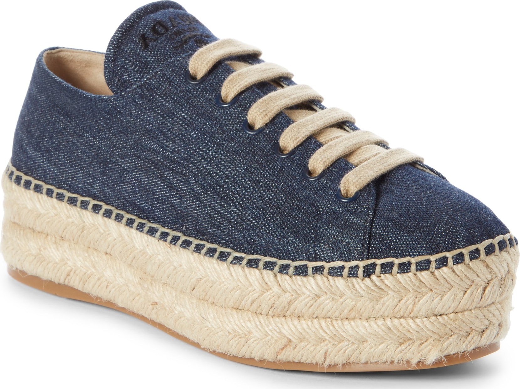 Prada Platform Espadrille Sneaker