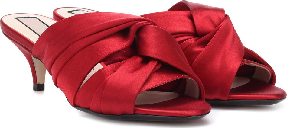 N°21 Satin sandals