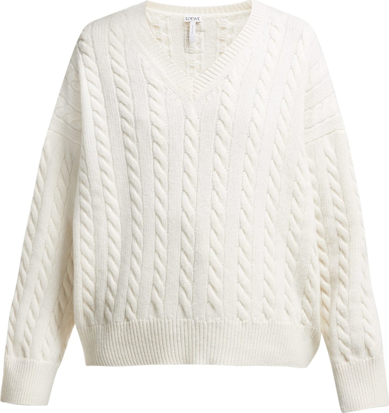 LOEWE V-neck wool sweater