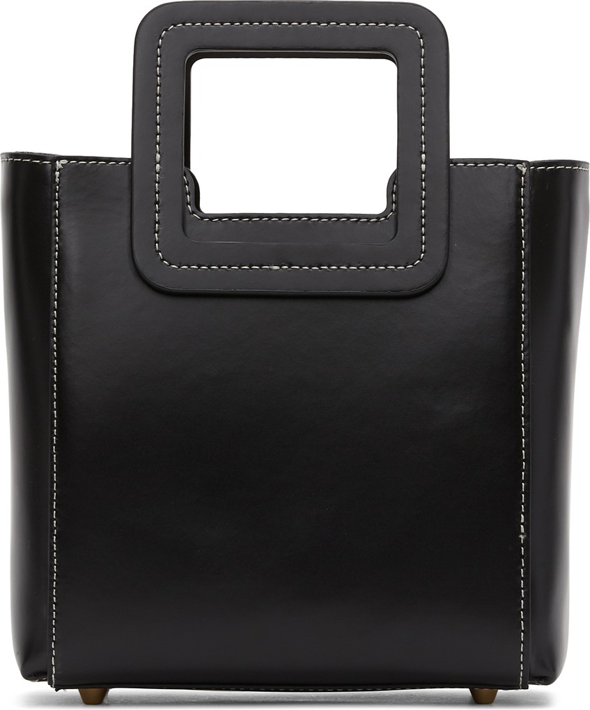 Staud Black Mini Shirley Bag