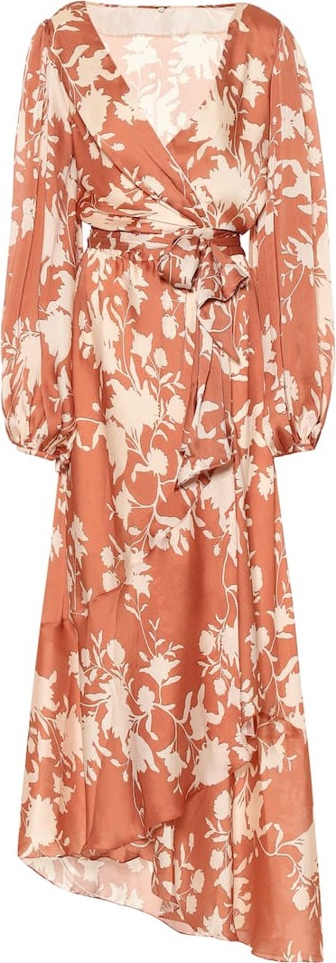 Johanna Ortiz The Greatest Land georgette wrap dress