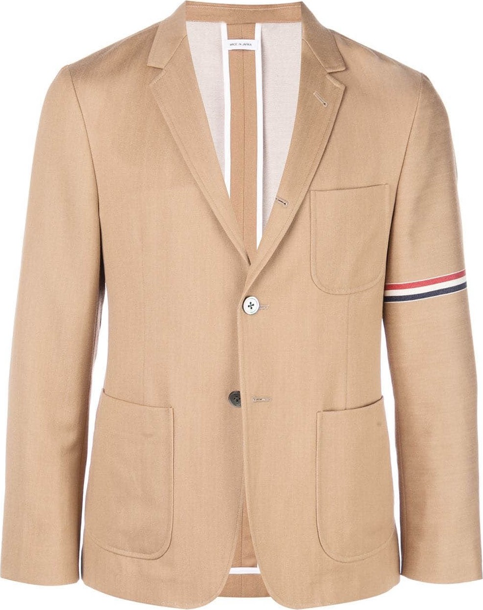 Thom Browne stripe patch blazer