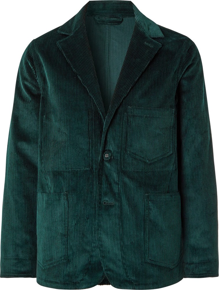 Officine Générale Aris Cotton-Corduroy Suit Jacket