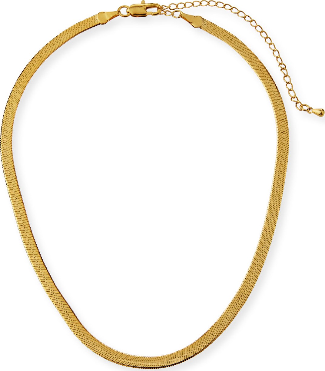 Fallon Liquid Herringbone Choker Necklace