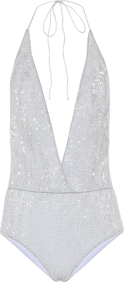 Oseree Exclusive to Mytheresa – Paillettes swimsuit
