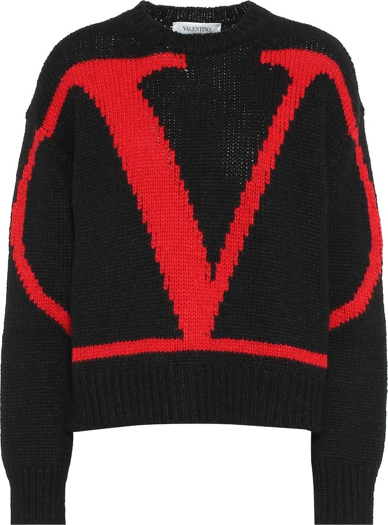 Valentino VRING alpaca-blend sweater