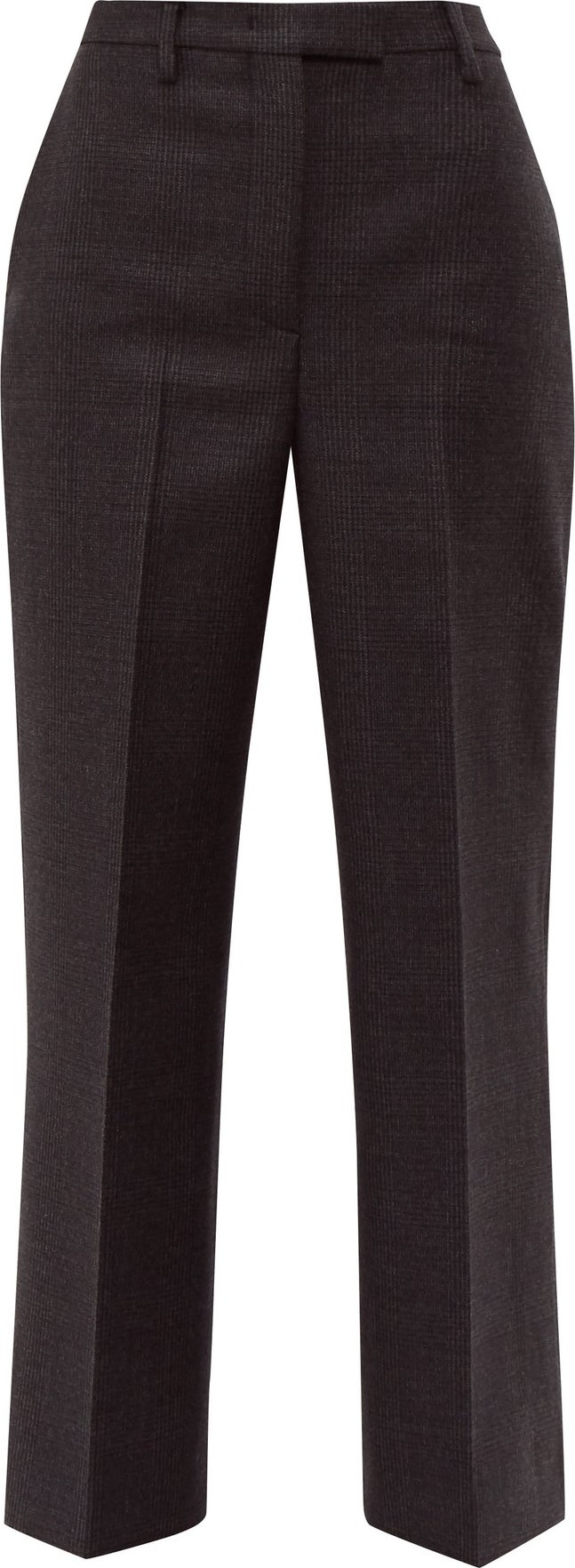 Prada Galles Mouline wool-blend trousers