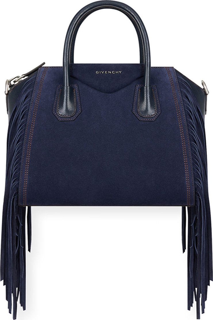 Givenchy Antigona Small Fringed Satchel Bag