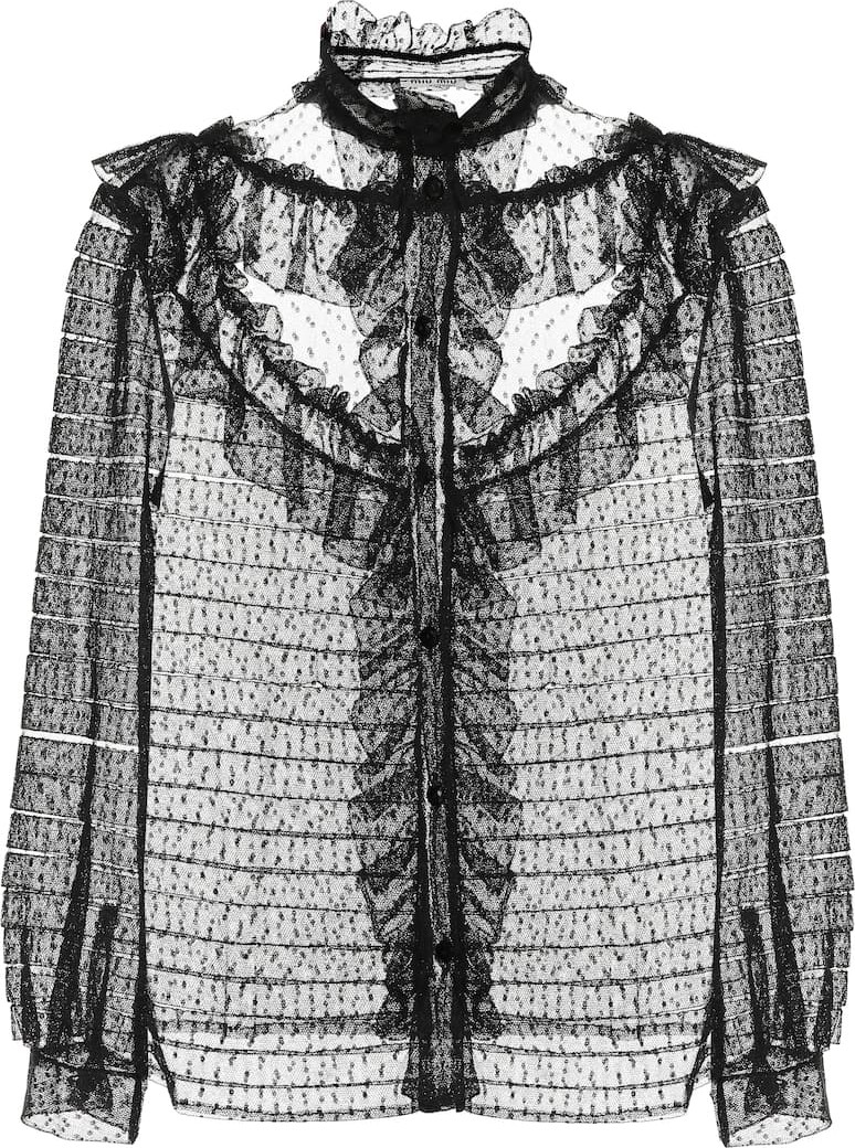 Miu Miu Lace blouse