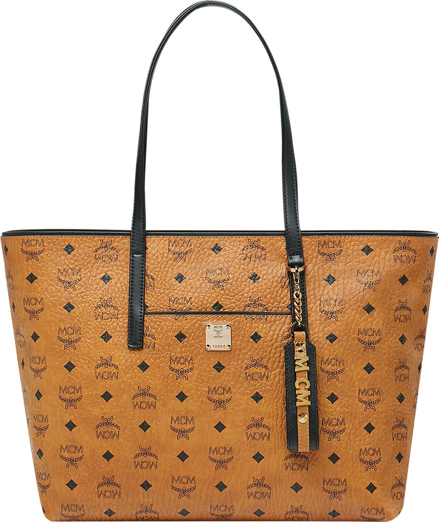 MCM Anya Medium Shopper Tote Bag