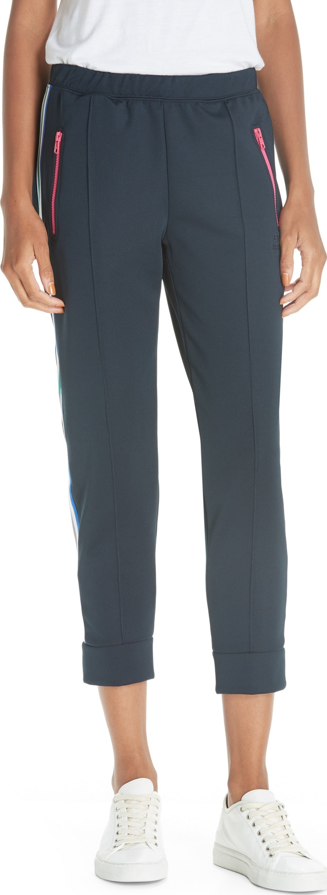 Etre Cecile être cécile Rib Crop Track Pants