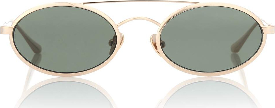 Self Portrait Layla oval sunglasses
