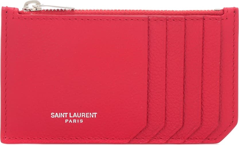 Saint Laurent Leather card holder