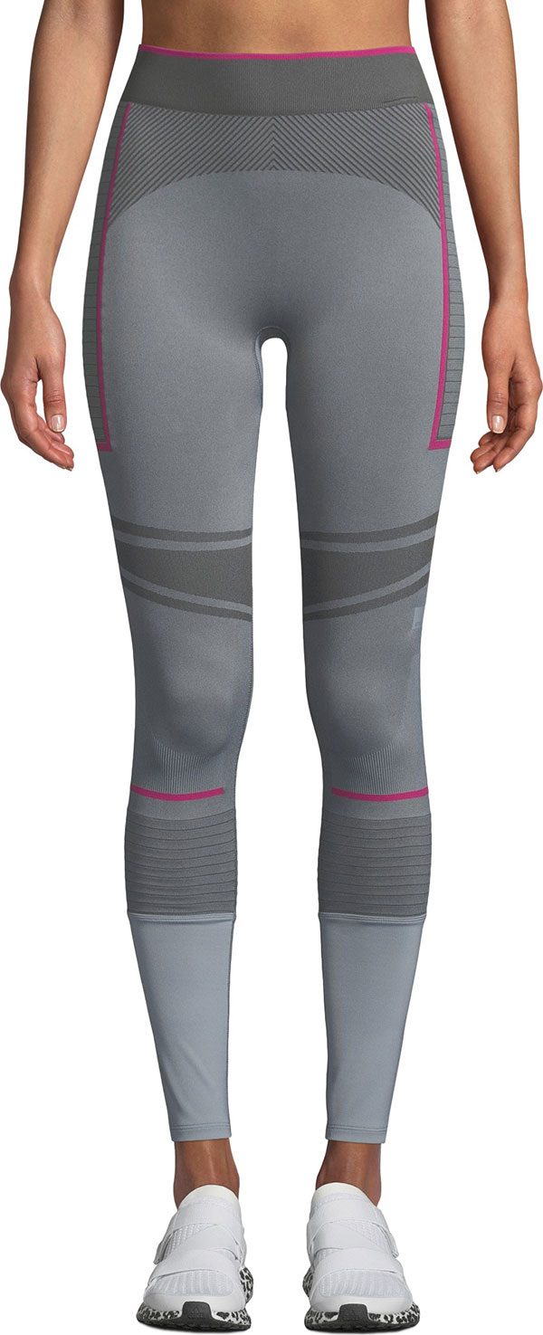 Adidas By Stella McCartney Training Seamless Colorblock Performance Tights Adidas By Stella McCartney Training Seamless Colorblock Performance Tights