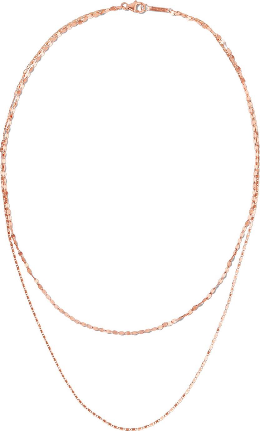 Lana 14k Tried 2-Strand Necklace