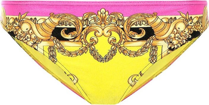 Versace Printed bikini bottoms