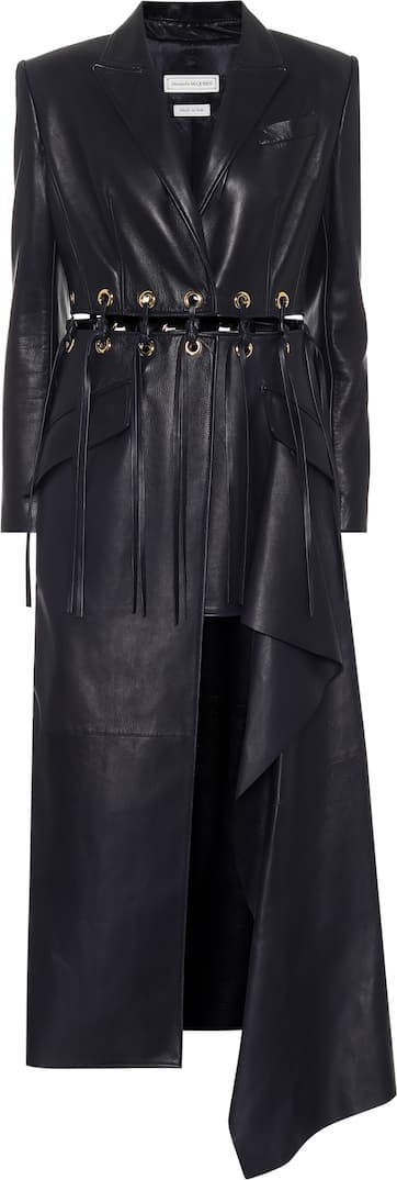 Alexander McQueen Leather coat