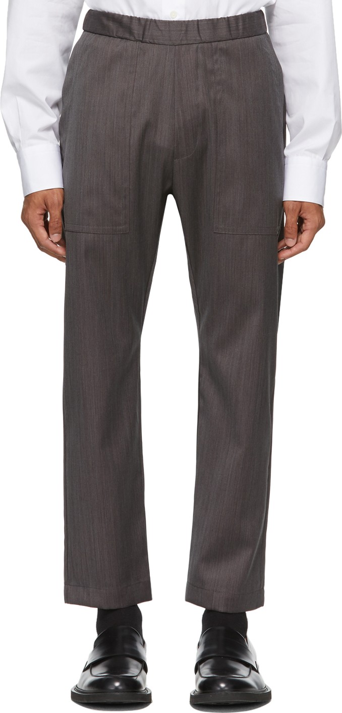Barena Grey Trabaco Trousers