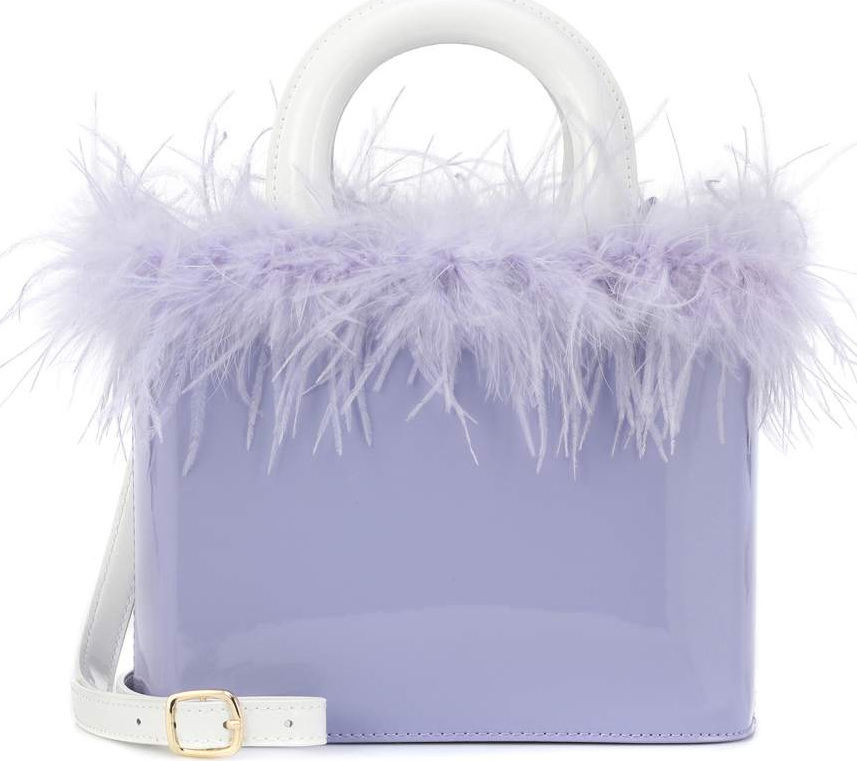 Staud Nic patent leather tote