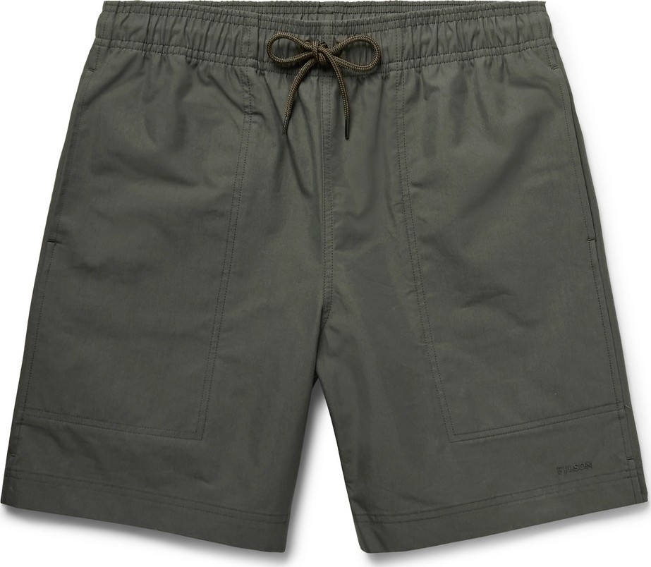 Filson River Water Cotton-Blend Canvas Drawstring Shorts