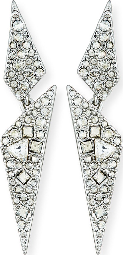 Alexis Bittar Dangling Crystal Origami Earrings