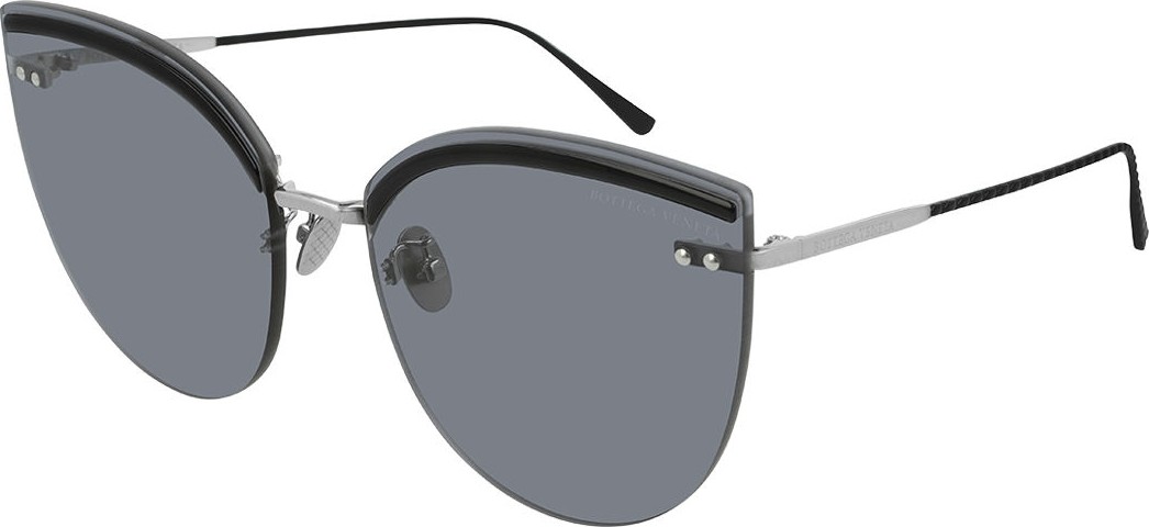 Bottega Veneta Rimless Cat-Eye Sunglasses