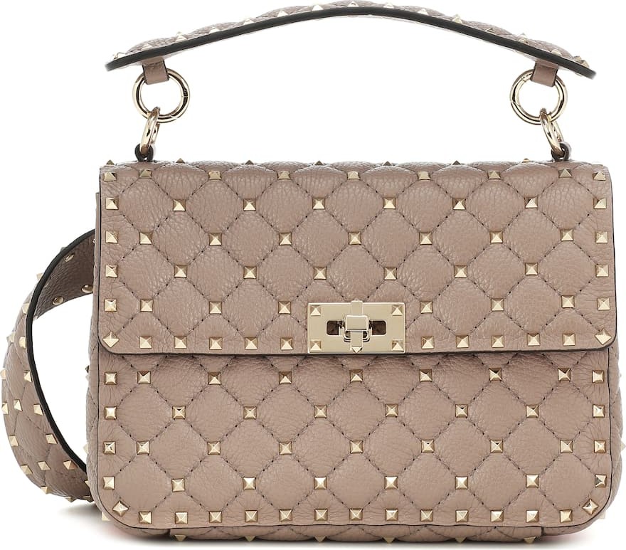 Valentino Valentino Garavani Rockstud Spike leather shoulder bag
