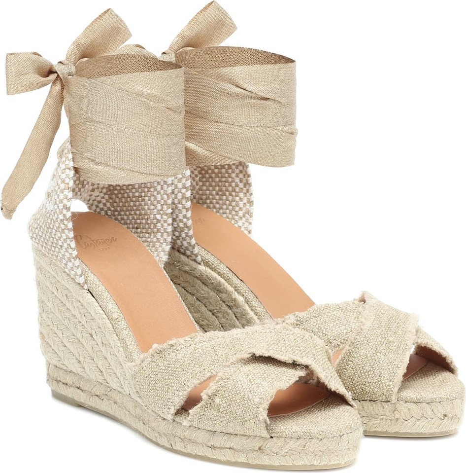 Castaner Bluma canvas wedge espadrilles