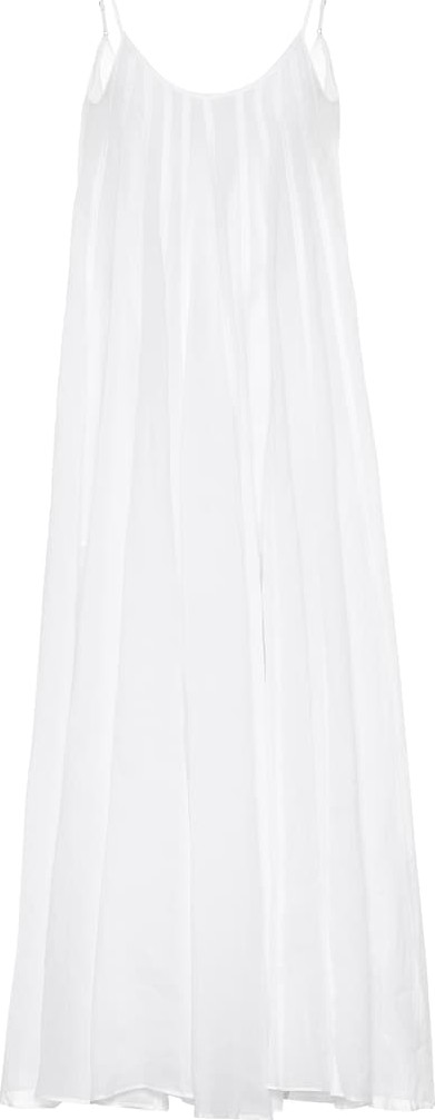 Three Graces London Exclusive to Mytheresa – Mabelle ramie maxi dress