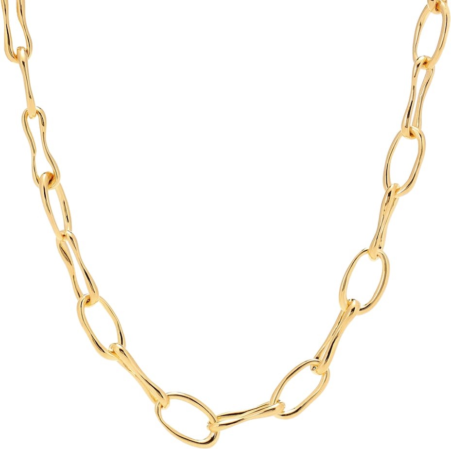 Sophie Buhai Roman Chain 18kt gold-plated necklace