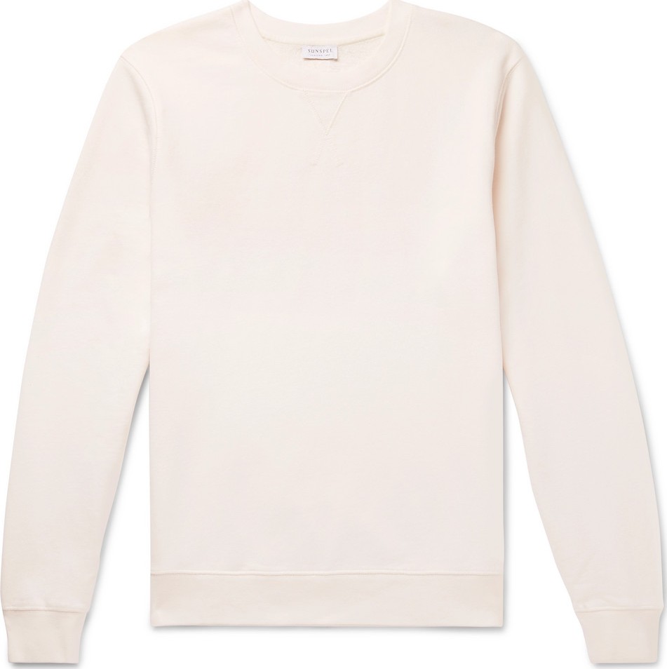 Sunspel Loopback Cotton-Jersey Sweatshirt