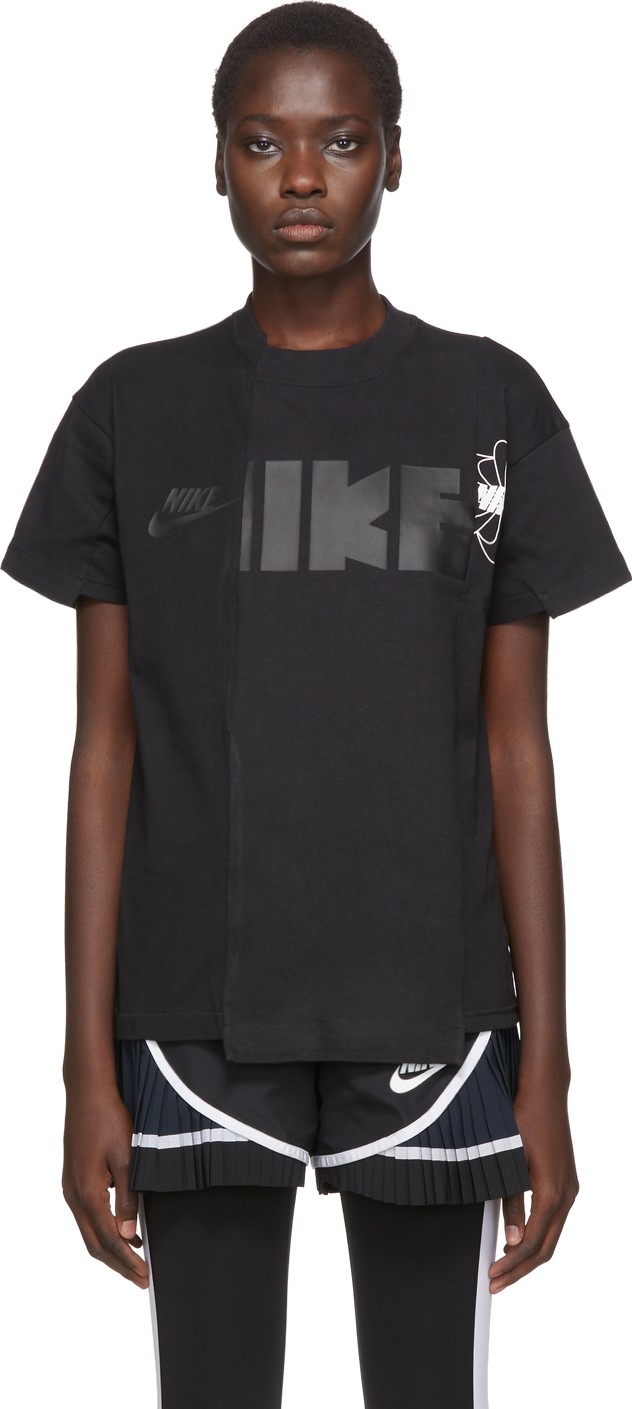 Nike Black Sacai Edition NRG Ga NI-13 T-Shirt