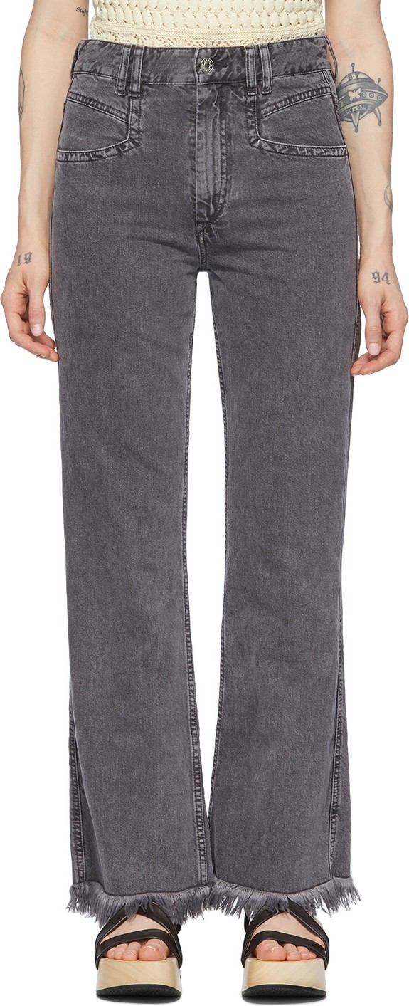Isabel Marant Black Elvira Jeans