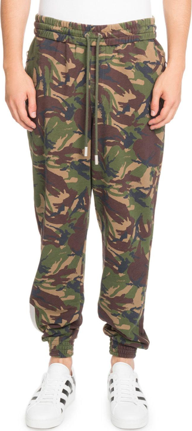 Off White Camouflage-Print Sweatpants