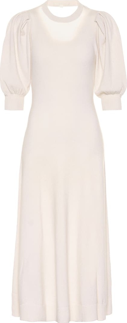 Jonathan Simkhai Cashmere midi dress