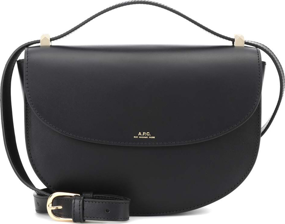A.P.C. Genève leather shoulder bag