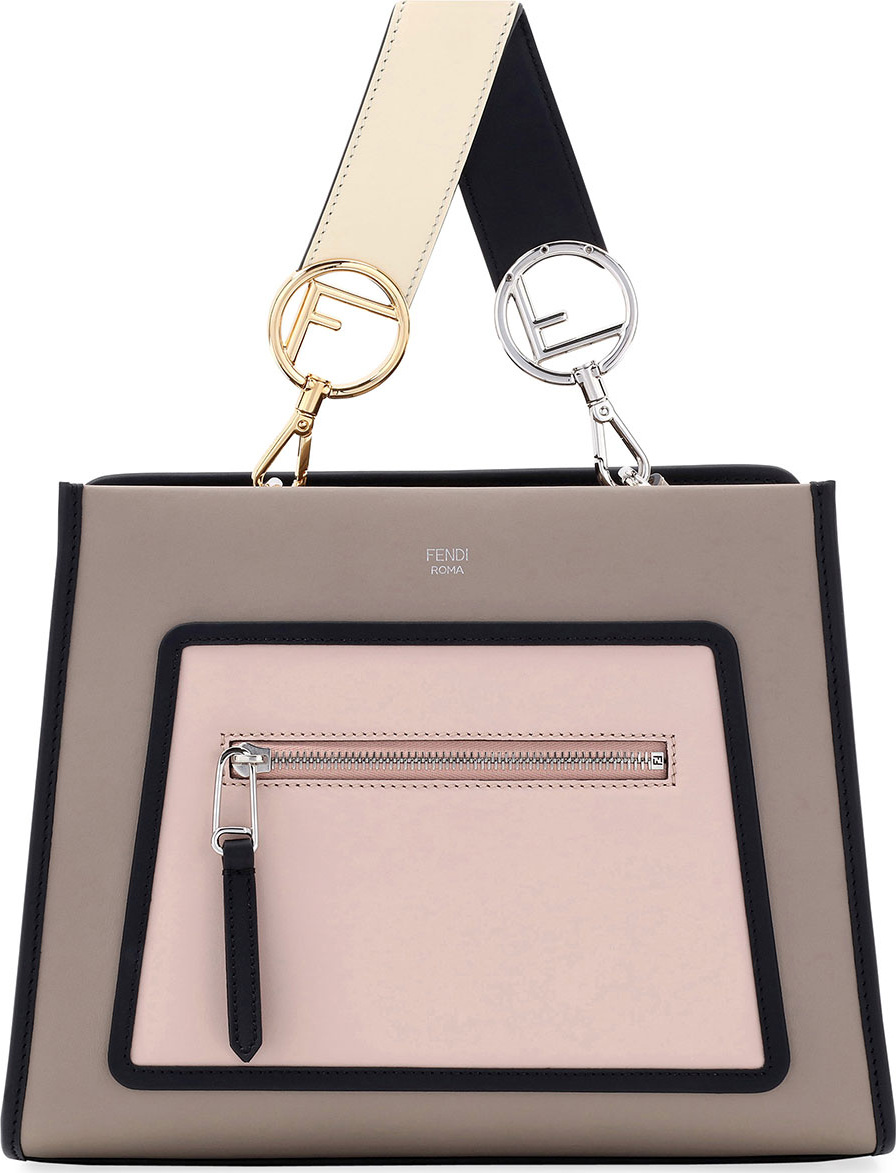 Fendi Runaway Small Century Calf Tote Bag
