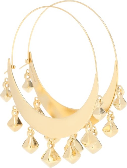 Isabel Marant Embellished hoop earrings
