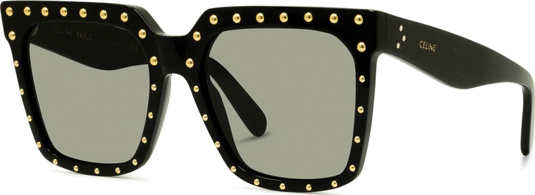 Celine Studded Square Acetate Sunglasses