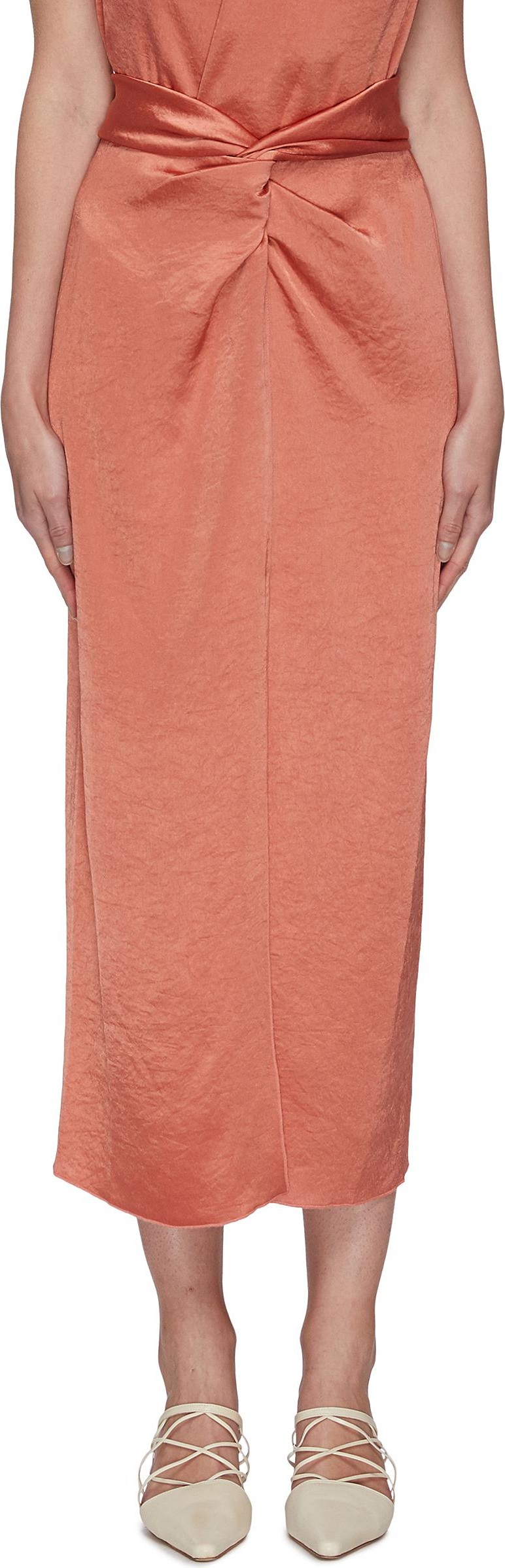 Nanushka 'Samara' sarong maxi skirt