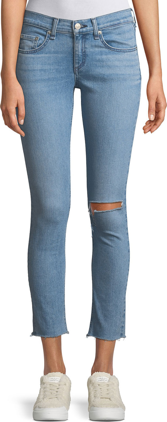 Rag & Bone Classic Mid-rise Ankle Skinny Jeans