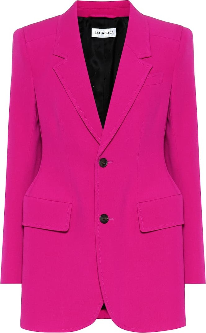 Balenciaga Hourglass stretch-wool blazer