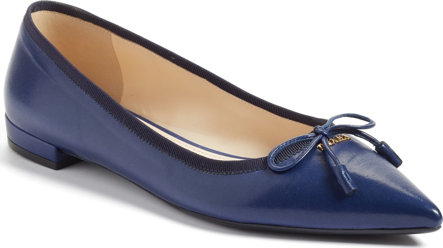 Prada Pointy Toe Flat