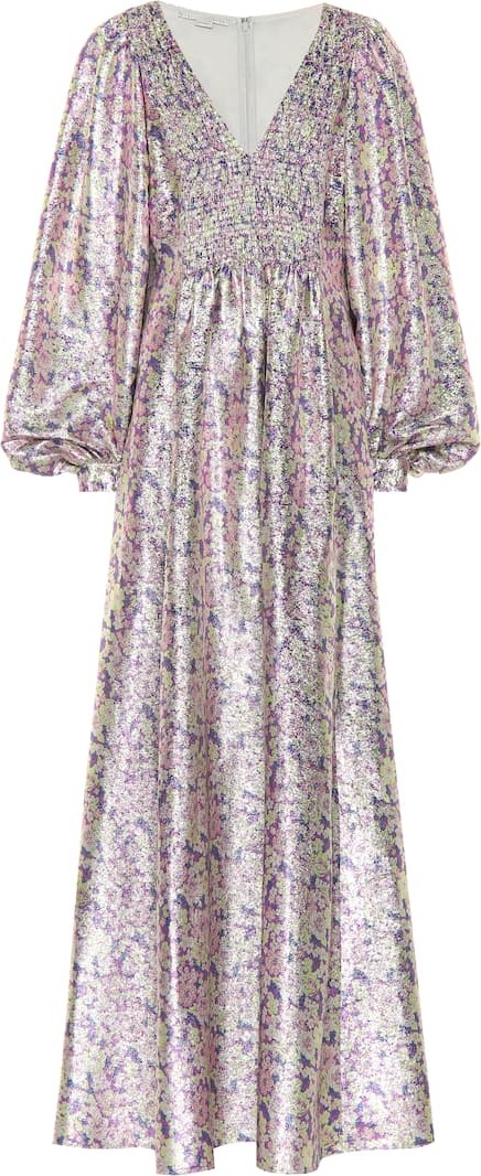 Stella McCartney Floral silk-blend dress