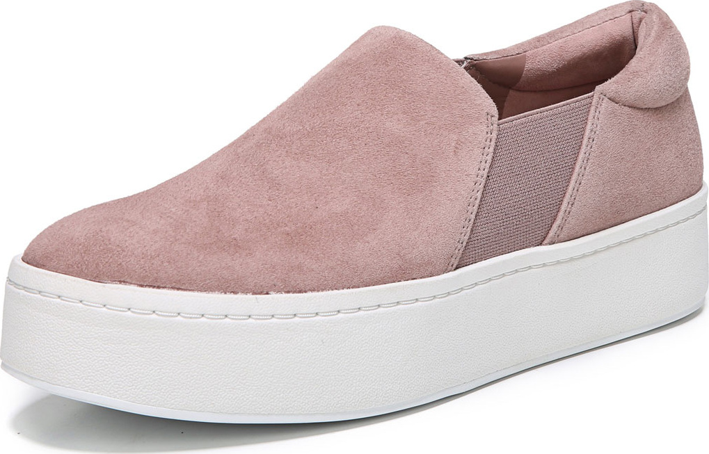 Vince Warren Suede Platform Skate Sneakers